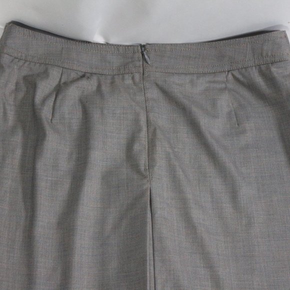APOSTROPHE Stretch Womens Gray Pleated A-Line Skirt Sz 4 US Women - Picture 6 of 9